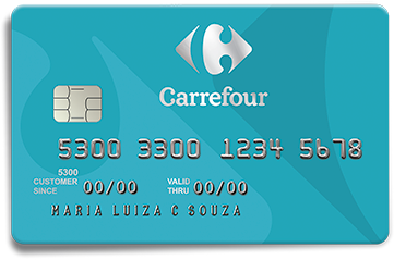 Cartão Carrefour modelo